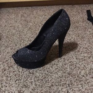 Sparkly heels